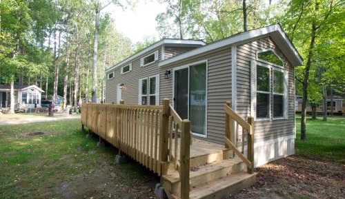 One-Bedroom Loft Park Model