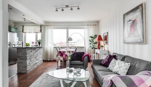 Three-Bedroom Apartment with Sauna