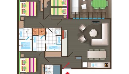 VIP Cottage (6 Adults)