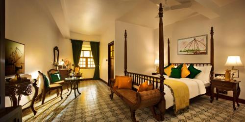 Imperial Double Room with 10% discount on food, 20% discount on Ayurmana, and one and a half-hour guided heritage walk from 7 AM to 8:30 AM