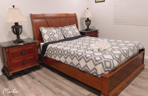 Riverside House | #102 Comfortable Spacious Large Bedroom With TV On The First Floor
