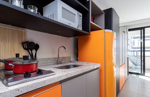 Vila Olimpia House | Studio for 2 next to Faria Lima & Ibirapuera Park