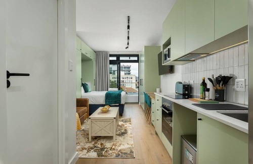 Sea Point Apartment | The Sage | Chic Studio in Vibrant Sea Point | Views | WIFI