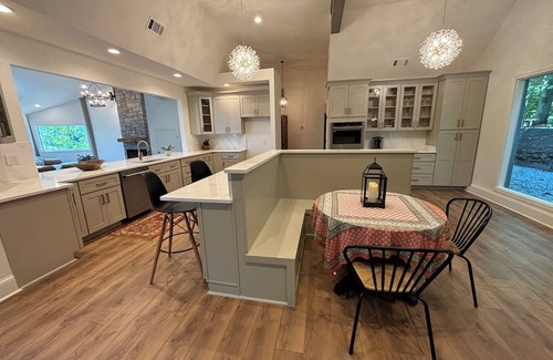 East Central Shelby House | Gorgeous 5-bedroom lakefront retreat you won't want to leave!