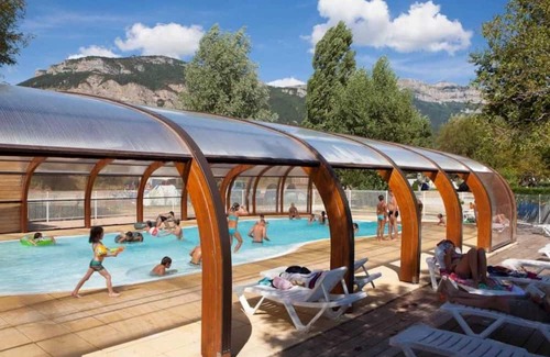 Chatillon-en-Diois Apartment | Cabane 3 étoiles - Piscine - ccaa0fh