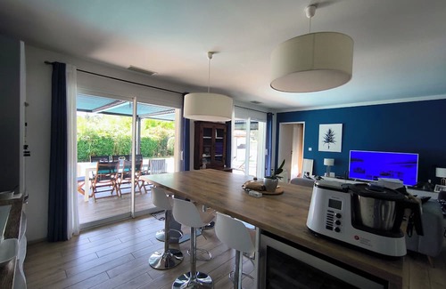 Salles House | Pretty new house with pool near Arcachon