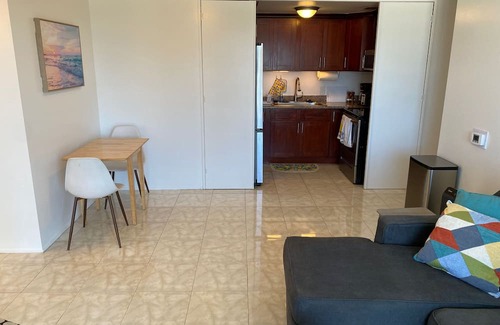 Downtown Honolulu Condo | Stunning ocean, mountain, and city views from Downtown Honolulu. Pet friendly!