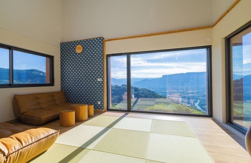 La Combe-de-Lancey House | Espace Détente Piscine Jacuzzi Intérieure Privée et Sauna Avec vue Montage