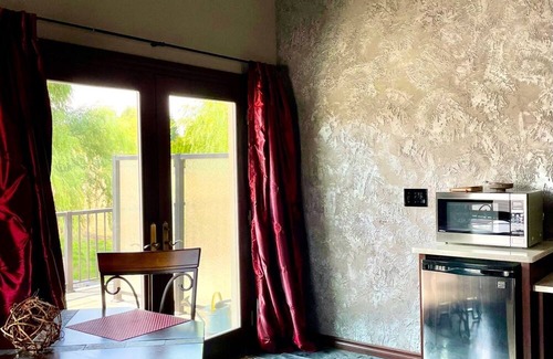 Tri-Cities Ski Chalet | Located on a working cherry farm, our grounds invite a serene and peaceful space