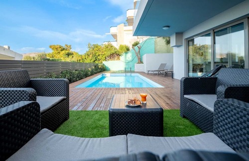 Saronida Apartment | Saronida Summer Apt with private pool