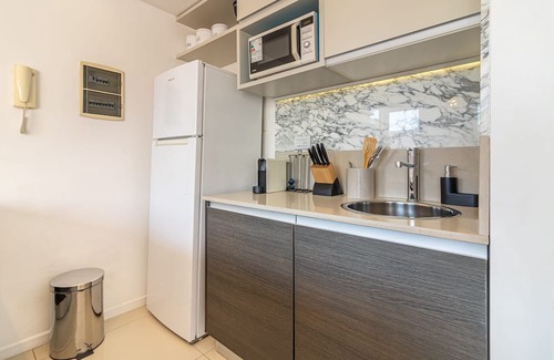 Palermo Apartment | Modern 1BR Apartment: Pool, Laundry, WiFi, Beautiful Views