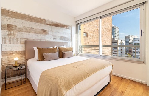 Palermo Apartment | Modern 1BR Apartment: Pool, Laundry, WiFi, Beautiful Views