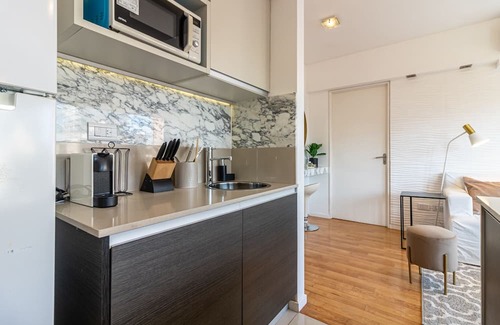Palermo Apartment | Modern 1BR Apartment: Pool, Laundry, WiFi, Beautiful Views