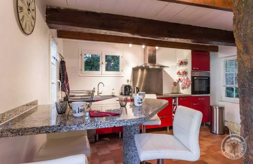 Annebault House | Homerez - House 12 km away from the beach for 8 ppl. with garden at Annebault