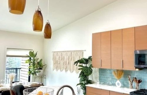 Spokane House | Urban Forest Boho Retreat with view