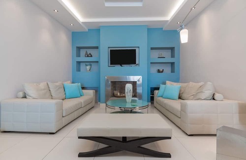 Drosia Villa | Gaia Deluxe SeaFront Villa, with Private Pool & Direct Access to the Beach