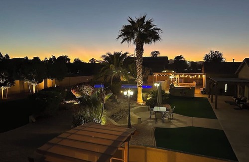 Copper Canyon Ranch House | Desert Cove Escape | 4BR Retreat w/Pool & BBQ