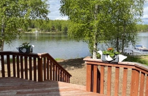 Willow House | Long Lake Slice of Heaven. Beautiful lake front home with activities for all.