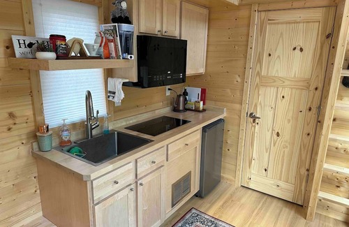 Romney Cabin | Cozy and private tiny home nestled into 15 acres of forest in West Virginia