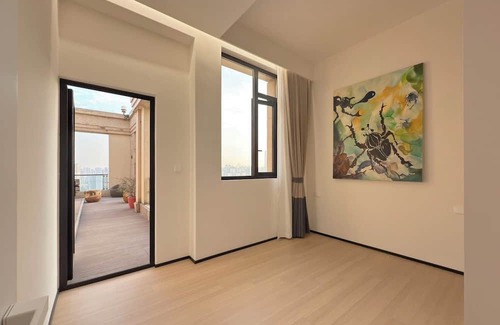 Downtown Shanghai Apartment | Luxurious 4-Bedroom Penthouse with Pool in Xintiandi, Shanghai