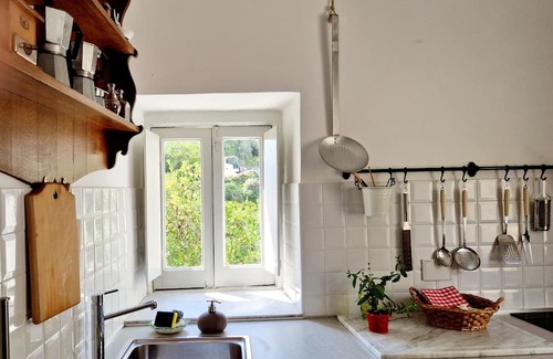 Pieve Ligure Apartment | In Golfo Paradiso with sea view five minutes from the beach, with parking