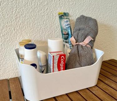 Oberlunkhofen House | Helles Zimmer mit eigener Dusche WC