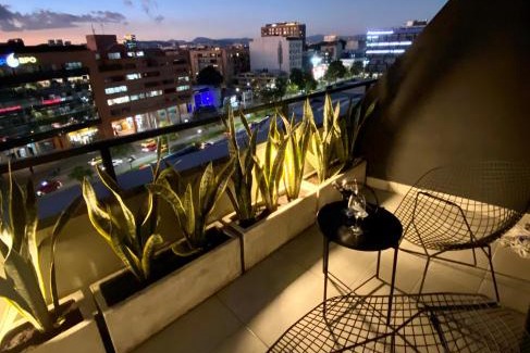 Calle 100 Apartment | Luxury Loft in Bogota with Private Terrace and Jacuzzi