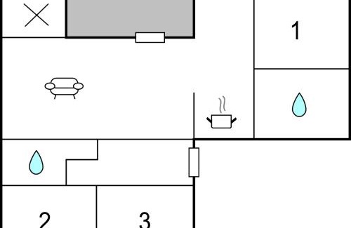 Hayingen House | Awesome home in Hayingen with Sauna and 3 Bedrooms