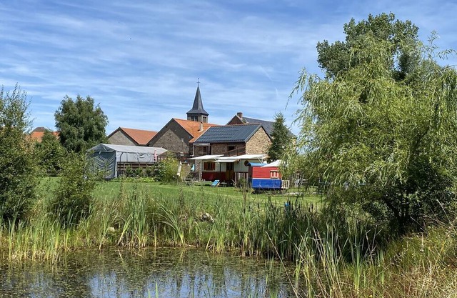 Mobile Home 'Roulotte Flamenca' with Shared Pool, Wi-Fi and Air Conditioning