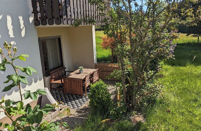Ferienwohnung Wiesenblümle mit Terrasse, Garten & Naturnähe, 2-4 Personen, 54qm