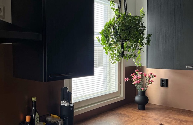 Modern & Stylish 2BR Apartment with Sauna, Terrace and Free Private Parking