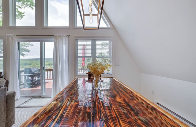 Lakefront A-Frame Paradise with Stunning Views