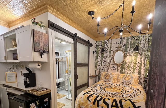Luxurious bedroom with private bathroom in the Flint Village area of Fall River