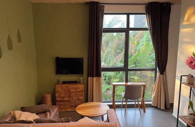 Luxury apartment with private outdoor cinema and terrace