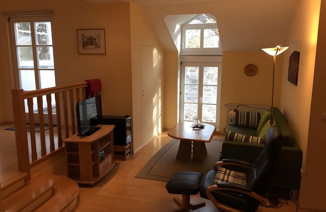 Apartment 'Eulenturm' with Shared Garden, Balcony and Wi-Fi