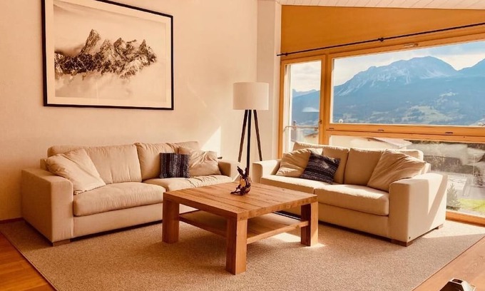 Lenz Apartment | Holiday apartment Lantsch /Lenz for 6 - 7 persons with 3 bedrooms - Multistorey holiday home/maison