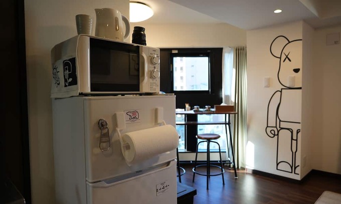 Dotonbori Apartment | Namba/Dotonbori/Shinsaibashi/8 min. walk/Free WIFI/Max 2 people