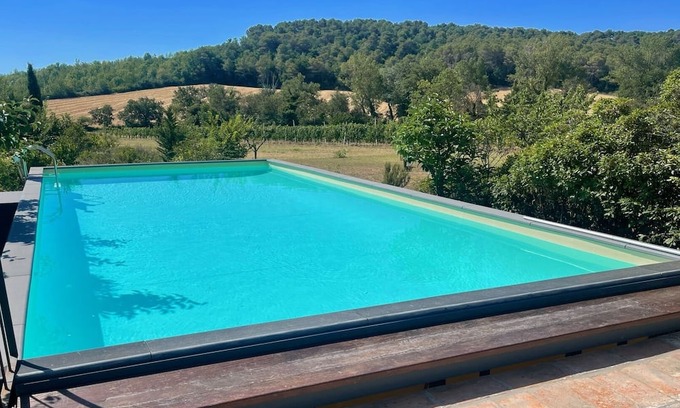 San Brizio Villa | Exclusive pool - wondrous views - biological Gardens - pool house - 12 guests