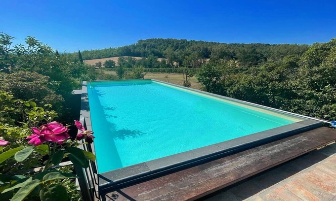 San Brizio Villa | Leisure pool/great views - exc villa, pool + grounds - pool house - 12 guests