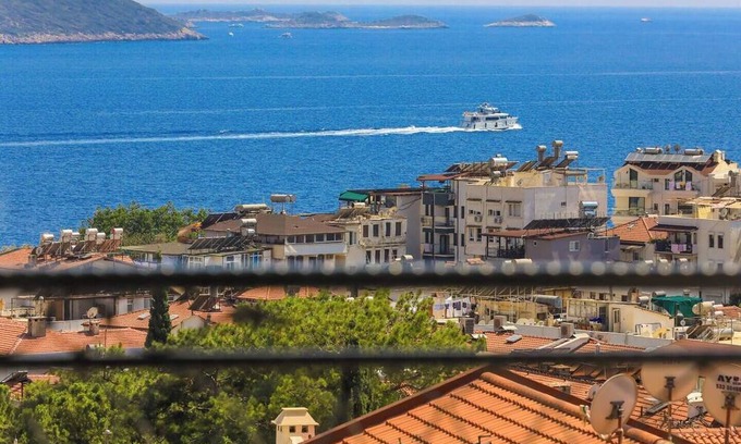 Kas House | Sea View 2+1 Spacious Apartment Grand Floor1-2-3