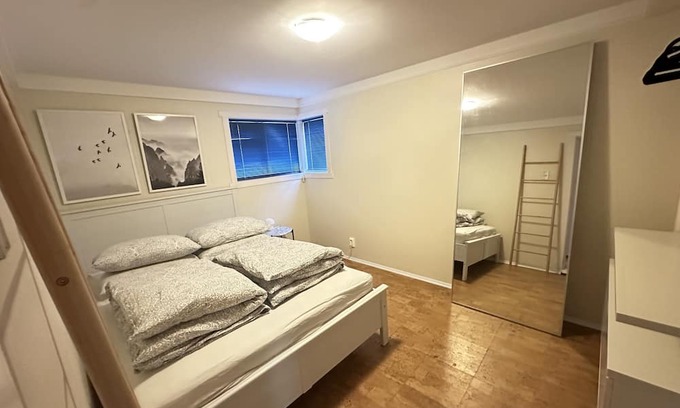Teigar Apartment | Two bedroom basement apartment, centrally located in Reykjavik