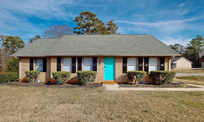 Salisbury House | Perfectly located home with deck, open layout, smart TVs, central AC, & W/D