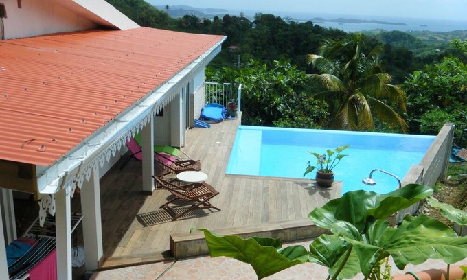 Le Francois Villa | Homerez - Spacious villa 15 km away from the beach for 8 ppl. with swimming-pool