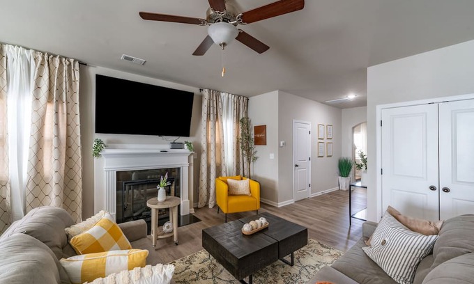 Charlotte House | Charming Retreat: Cozy & Stylish Home