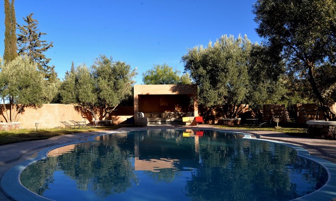 Amizmiz Villa | Villa Berbère Avec Piscine Bordé D'oliviers