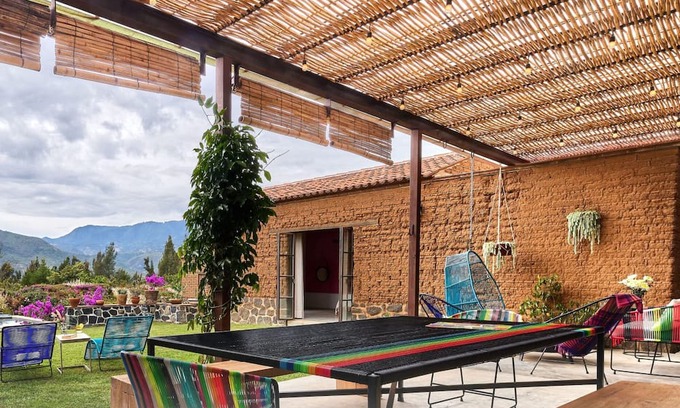 Malinalco Villa | Casa Sol Pool with mountain view