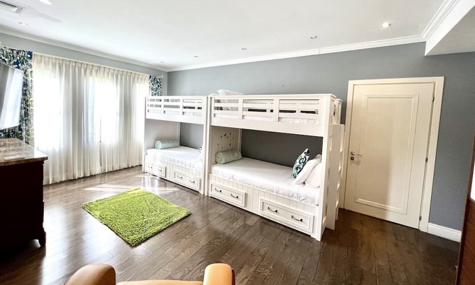 Port of Spain Apartment | Pandora Luxury Home in POS: Quad Guest Room