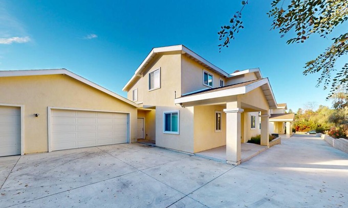 North Central House | Recently built nautical-themed home full of color with central AC & open layout