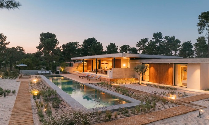 Carvalhal House | Holiday Home 'M Comporta Retreat' with Mountain View, Wi-Fi and Air Conditioning