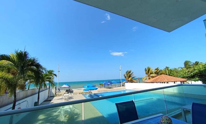 Costa Caribe Apartment | IN COLOMBIA, APARTMENT WITH BEAUTIFUL OCEAN FRONT VIEW, POOL AND BEACH